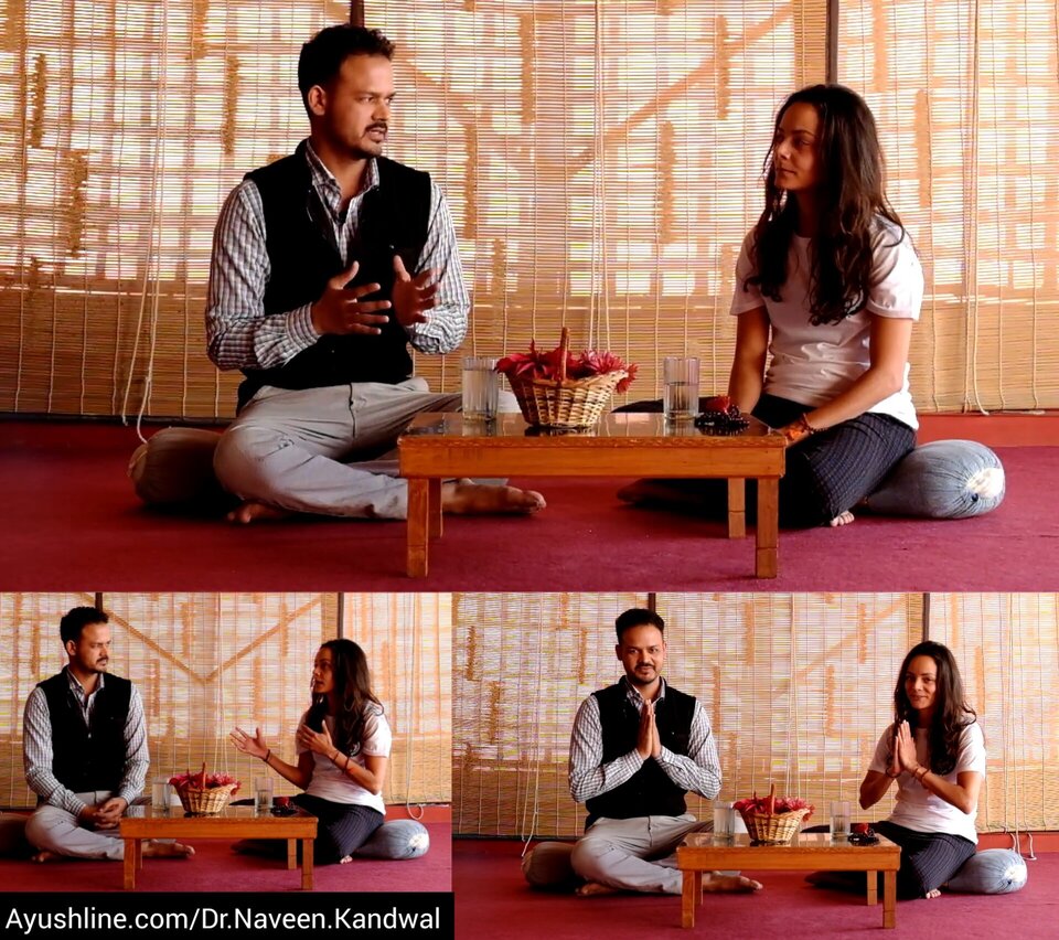 Connection between Ayurveda & Yoga-Dr Naveen Kandwal's interview with Sarah